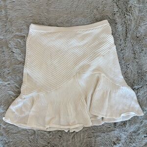 NWOT Rachel Roy Cream Sweater Skirt